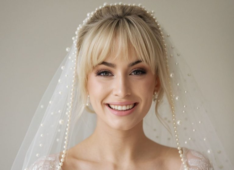 20 Enchanting Front Hairstyles For Wedding-Ready Glamour